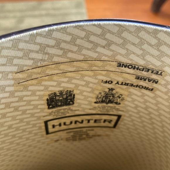 Hunter original tall rain boots in size US 9 - Picture 7 of 8